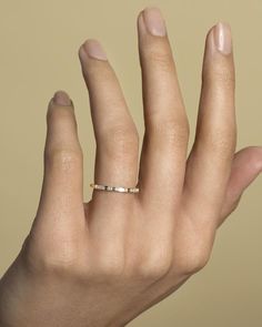 Bar Set Baguette Band | Mociun Vertical Baguette Ring Band, Horizontal Baguette Wedding Band, Gold Wedding Band Baguette, Timeless 14k Gold Baguette Ring, Minimalist 14k Gold Baguette Ring, Baguette Band, Band Jewelry, Bar Set, Baguette Cut