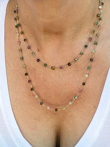 Watermelon Tourmaline Necklace, Beading Jewelery, Style Goals, Tourmaline Necklace, Watermelon Tourmaline, Beads Necklace, Tourmaline, Chakra, Watermelon