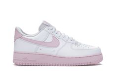 Nike Air Force 1 Low White Pink Foam - CK7663-100 Air Force Pink, Shoes Board, Foams Shoes, Nike Air Force 1 Custom, Air Force 1 Custom, Custom Air Force 1, Cute Nike Shoes, Cute Nikes, Nike Air Force 1 Low