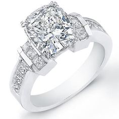 1.92 Ct. Cushion Cut Diamond Engagement Ring E, VS2 (GIA Certified) Oval Cut Diamond Engagement Ring, Oval Cut Diamond Rings, Cushion Cut Diamond Engagement Ring, Cushion Cut Diamond Ring, Cushion Cut Diamond, Cushion Cut Engagement Ring, Princess Cut Diamond, Beautiful Engagement Rings, Cushion Cut Diamonds