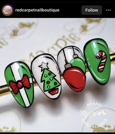 Neon Nail Art Designs, Holiday Themed Nails, Nail Art Noel, Pop Art Nails, Hard Gel Nails, New Nail Art Design, Gel Nail Art Designs, Holiday Nail Designs