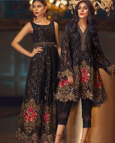 Black Lovers, Desi Vibes, Pakistan Dress, Desi Dress, Dress Traditional, Pakistani Party Wear, Suit Collection