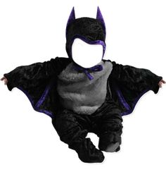 a person in a costume that looks like a bat