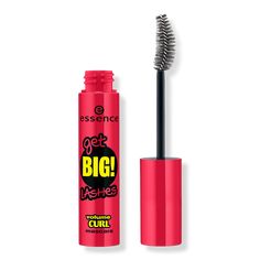 Get BIG Lashes! Volume Curl Mascara - Ultimate curl! Essence Get BIG Lashes! Volume Curl Mascara helps you achieve gorgeous curl and while thickening your lashes.BenefitsLarge curved fiber brushCruelty-freeBlack texture ensures a dramatic lookOffers maximum volumeOphthalmological testedFormulated WithoutParabensFragranceAnimal byproductsOil - Get BIG Lashes! Volume Curl Mascara Mascara Essence, Lashes Volume, Brown Hairstyles, Volume Curls, Big Lashes, Hair Color Brown, Lashes Mascara, Eye Mascara, Dramatic Look