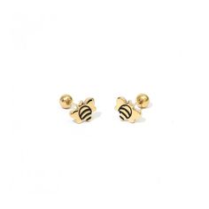 ★This listing is for one pair★--------------------------Information▶Shape: Bee▶Color : Gold,Silver,Rose Gold▶Size : Width : 7mm X Length : 6mm ▶ Material: 316L Surgical steel ; Hypoallergenic, never rust or fade▶The earrings are very tiny and suitable for woman,little girls,kids,baby.▶[Surgical Steel] is a material that does not discolor, symbolizing the eternity of love, and is a material that is loved by couples and friendship items.▶[Surgical Steel] is a good material for those with sensitive Earrings Kids, Multiple Earrings, Dinosaur Earrings, Bee Studs, Gold Bee, Bee Earrings, Earring Gold, Kids Earrings, Cartilage Earrings