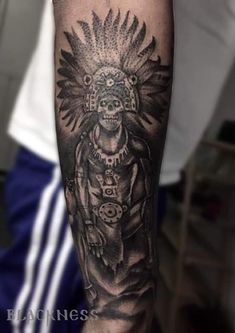 Mictecacihuatl Tattoo, Maya Tattoo, Aztec Tattoo, Awesome Tattoos, Aztec Art, Black Ink Tattoos, Tattoo Design Drawings, Mexican Art