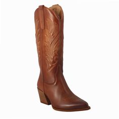 Women's Texan with embroidery



 Smooth brown leather

 Heel height 6cm

 Leg height 33 cm



 Circumference 36cm

 Leather lining



 Rubber sole



 Padded insole



 Made in Italy



 Composition:
 Upper: 100% Leather
 Lining: 100% Leather
 Bottom: Rubber
 Insole: 100% Leather Western Brown Heeled Boots With Leather Lining, Brown Western Mid-calf Boots With Reinforced Heel, Brown Snip Toe Knee-high Boots With Reinforced Heel, Western Brown Heeled Boots With Almond Toe, Brown Western Knee-high Boots With Snip Toe, Western Brown Knee-high Boots With Snip Toe, Brown Knee-high Heeled Boots For Rodeo, Brown Knee-high Boots With Snip Toe For Western-themed Events, Brown Wide Calf Heeled Boots With Snip Toe