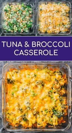 broccoli casserole with tuna and broccoli in it