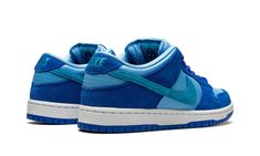 The Nike SB Dunk Low “Blue Raspberry” is yet another popular, marijuana-inspired colorway of the retro skate shoe.  Also inspired by the flavoring used on snacks and soft drinks, the “Blue Raspberry” refers to the strain of marijuana of the same name.  The shoe features Racer Blue suede overlays on a Laser Blue leather base.  A tonal suede Swoosh is found on the sides.  Graphics of blue raspberry characters are found on the inside of the tongue tag for another fun element to this 4/20-themed sne Sneaker 2022, Tlc Outfits, Carolina Do Norte, School Wishlist, Im Delusional, Nike X Travis Scott, Sb Dunks, Anime Picture Hd, Air Force Shoes