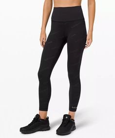 Wunder Train High-Rise Tight 25" | Women's Leggings/Tights | lululemon Fitted Black Lululemon Leggings, Lululemon Black Leggings For Pilates, Lululemon Black Moisture-wicking Bottoms, Lululemon Black Activewear With Medium Support, Black Lululemon Training Bottoms, Lululemon Black Training Bottoms, Lululemon Black Bottoms For Training, Lululemon Black Go-dry Bottoms, Fitted Lululemon Yoga Pants For Sports