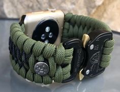 "FREE USPS PRIORITY MAIL SHIPPING FOR DOMESTIC US ORDERS (Includes U.S. Military APO/FPO Address Overseas) Thank you for visiting our shop \"Cording 2U\". A veteran owned business. Handcrafted Paracord wearables customized \"According To You\". Handcrafted with 100% Nylon Paracord \"MADE IN USA\" Our Products include: 🔹Custom handcrafted watch bands according to your wrist size, style, and color of choice. If you don't see it in our page yet, please contact us and we can discuss your options. ? Durable Adjustable Apple Watch Band For Outdoor, Adjustable Green Apple Watch Band Wear-resistant, Green Adjustable Apple Watch Band Wear-resistant, Green Adjustable Wear-resistant Apple Watch Band, Outdoor Apple Watch Band, Adjustable Customizable Green Watch Bands, Green Adjustable Customizable Watch Bands, Durable Custom Watch Accessories For Everyday Use, Customizable Adjustable Apple Watch Band For Outdoor