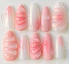 Hello welcome to my shop. I only use high-quality materials to create a luxurious nail press that you can trust to be strong and long-lasting. Hope you can find your favorite nails. My nails will last: Use adhesive sheets (provided with nail kit) for 1-2 days Use nail glue for 2-3 weeks. All nails can be reused multiple times if you take good care of them. If you would like a custom size, please fill out the personalization section under product options. If you're not sure how to measure your na Ongles Gel Rose, Gel Nails Holiday, Gift Nails, Nails Holiday, Nail Type, How To Measure Yourself, Nail Glue, 3d Nails, Nail Kit