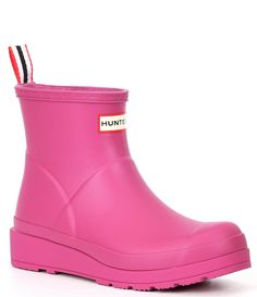 Shop for Hunter Play Boot Short Waterproof Wedge Rain Boots at Dillard's. Visit Dillard's to find clothing, accessories, shoes, cosmetics & more. The Style of Your Life. Pink Weatherproof Winter Boots, Pink Weatherproof Boots For Outdoor, Pink Weatherproof Outdoor Boots, Pink Weatherproof Boots For Outdoor Activities, Pink Insulated Outdoor Boots, Hunter Play Boots, Hunter Short Boots, Hunter Short, Short Rain Boots