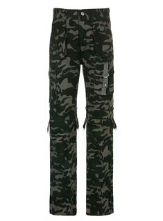 Name of fabric: denimStyle: straight pantsType: high waistThickness: mediumPopular element: flangingColor: camouflageSizes: S,M,L Stitching Jeans, Type Of Pants, Straight Pants, Denim Fashion, Long Sleeve Sweater, Camouflage, Pajama Pants, Sweatpants, Stitching