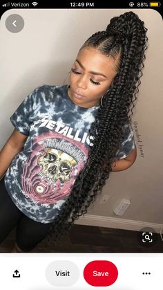 Hairstyles 15, Ponytail Braided, Weave Ponytail, Geometric Hair Clip, Hairstyles Ponytail, Braided Ponytail Hairstyles