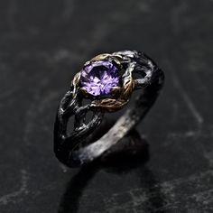 Alexandrite Wedding Ring, Viking Ring for Women, Promise Ring for Her With Detailed Leaves and Tree, Witch Ring - Etsy Alexandrite Wedding Ring, Witch Ring, Witch Rings, Ring Female, Promise Ring For Her, Viking Ring, Iron Ring, Promise Rings For Her, Ring For Women