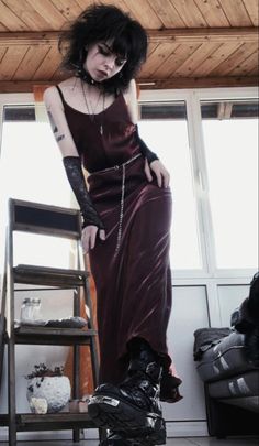 Goth Outfit Inspo, Goth Fits, Goth Gifts, How To Impress, Estilo Harajuku, Casual Goth, Goth Subculture, Goth Look, Goth Girl