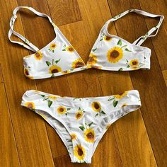 This Brand New, Never Been Worn Sunflower Small Bikini Is So Cute ! Didn’t Fit Me Right, Never Worn! Open To Reasonable Offers! Yellow Floral Print Swimwear For Poolside, Yellow Tropical Swimwear With Floral Print, Tropical Yellow Swimwear With Floral Print, Printed Yellow Swimwear For Sunbathing, Yellow Floral Print Swimwear For Beach Party, Yellow Floral Print Beachwear Swimwear, Tropical Yellow Floral Print Swimwear, Yellow Floral Print Swimwear For Beach, Yellow Printed Beachy Swimwear