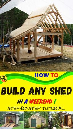 how to build any shed in a weekend