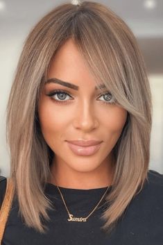 37 Inspirational Shoulder Length Hairstyles for Women in 2022 - Page 2 of 14 - 2024 Haircuts, Kort Bob, Beyonce Hair, Shoulder Hair, Shoulder Length Hair Cuts, Bob Haircuts For Women, Medium Hair Cuts, Shoulder Length Hair, Haircut Ideas