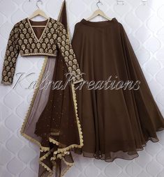 Indian Outfits Lehenga, Simple Kurta Designs, Traditional Indian Dress, Half Saree Designs