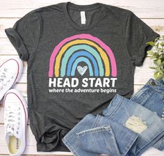 Head Start Shirt,Back To School Shirt,Early Head Start,Head Start Teacher,Early Childhood Education,Early Childhood Educator,Preschool Shirt(P18F86) ------------------------------------------------------- A B O U T - T H I S - T S H I R T ------------------------------------------------------- Perfect shirt For A Counselor, Educator, Pre K Team, Education Graduate, Principal, The Kinder Squad, Or Any Crew On The First Day Of School, The 100th Day, A Birthday, Christmas, Or Other Parties. Head St Als Awareness, Occupational Therapy Shirts, Education Shirts, Counselor Gifts, Kindergarten Teacher Shirts, Teachers Aide, Warriors Shirt, Ribbon Shirt, Rainbow Shirt