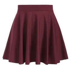 Plus Size Solid Skirted Briefs - Red Wine - 4583385816 - Women's Clothing, Plus Size Women's Clothing  #PlusSizeWomensClothing #Women's #Clothing # #Plus #Size #Women's #Clothing Green Skater Skirt, Dark Green Skirt, Flared Skater Skirt, Flared Mini Skirt, High Waisted Flares, Plus Size Womens Clothing, Green Skirt, Knee Length Skirt, Flare Skirt