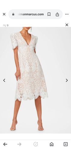 Get free shipping on HELSI Ava Embroidered Puff-Sleeve Midi Dress at Neiman Marcus. Shop the latest luxury fashions from top designers. Midi Dress With Sleeves, Top Designers, Neiman Marcus, Puff Sleeve, Tops Designs, Midi Dress, Luxury Fashion, Free Shipping, Design