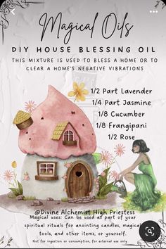 Cottage Witchcraft, Blessing Oil