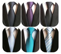 PRICES MAY VARY. Length: 57.1" (146CM) Width: 3.1" (8CM) at widest Material: 100% polyester. the neckties are well made, the stitching and thread are gorgeous Waterproof, HIGH QUALITY Unique novelty pattern make you excellent in all formal and informal occasions, perfect gift for husband, father and friends Adopting the soft and good texture, with elegant and classic design, perfect to wear, High-quality with excellent interlining. Heavily weighted and elastic and hence can easily make a knot. T Mens Silk Ties, Neck Ties, Gift For Husband, Duffel Bag Travel, Formal Business, Classic Man, Ties Mens, Silk Ties, Pocket Square