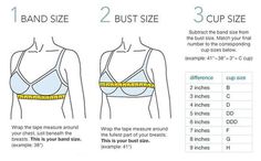 Demi Cup Bra, Demi Cup, Bra Size Charts, Cotton Bras, Full Cup Bra, Seamless Sports Bra, Cup Bra, How To Measure, Accessories Diy