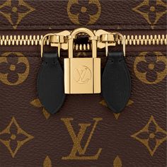 LOUIS VUITTON® - Vanity Pm - Monogram Monogram Reverse Luxury Top Handle Pouch With Multiple Compartments, Modern Coach Luxury Briefcase, Modern Luxury Coach Briefcase, Luxury Modern Coach Briefcase, Luxury Luggage With Detachable Strap, Modern Travel Bag With Lock, Luxury Top Handle Luggage, Luxury Luggage With Top Handle, Luxury Luggage With Zipper Closure