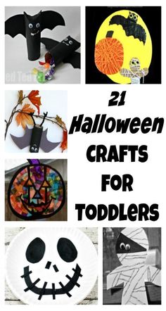 Halloween is the spookiest time of year and we want to celebrate by using our imagination! I have found 21 Halloween crafts for toddlers and preschoolers. Cheap Halloween Crafts, Mommy Halloween, Frankenstein Craft, Spooky Halloween Crafts, Crafts For Toddlers, Halloween Crafts For Toddlers, Fun Halloween Crafts, Halloween Arts And Crafts, Halloween Preschool