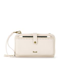 The Sak Iris Large Smartphone Crossbody - |Leather - Stone| Large Crossbody Bags, Convertible Crossbody Bag, Leather Industry, The Sak, Crossbody Wallet, Phone Wallet, One Bag, Mini Fashion, Clutch Wallet