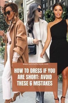 Neat Dress Outfit, Style For Short Women, Moda Over 40, Short People, Short Women Fashion, Fashion Mistakes