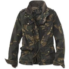 Barbour Valiant Waxed Cotton Jacket / Barbour Valiant Waxed Cotton... ($359) ❤ liked on Polyvore Belstaff Style, Camoflauge Jacket, Spring Outerwear, Waxed Cotton Jacket, Stand Collar Jackets, Camouflage Jacket, Country Wear