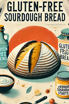 Gluten Free Sourdough Bread tutorial Gluten Free Sourdough Bread Recipe, Bake Sourdough Bread, Gf Flour Blend, Gluten Free Sourdough Bread, Gluten Free Sourdough, Seed Bread, Gluten Free Flour Blend, Homemade Gluten Free, Sourdough Bread Recipe