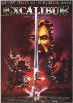 the excalibur movie poster