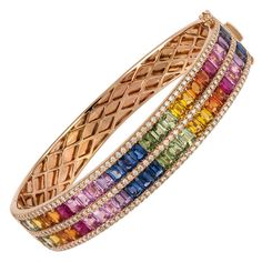 Luxury Multicolor Festive Bangle, Rose Gold Bangle Bracelet, Rose Gold Cuff Bracelet, Mens Accessories Bracelet, 18k Gold Bangle, Modern Bangle, Classic Bangles, Diamond Bangle Bracelet, Diamond Cuff Bracelet