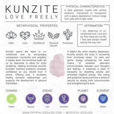 Lavender Quartz Meaning, Pink Kunzite Meaning, Kunzite Crystal Meaning, Crystal Therapy Healing, Conditional Love, Amethyst And Rose Quartz, Kunzite Crystal, Lavender Quartz, Crystal Power