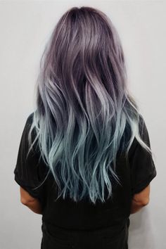 If it looks exactly like that on me, then hell yeaaa Blue Ombre Hair, Ombré Hair