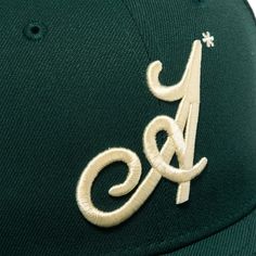 Adidem Asterisks New Era Cap (Green) Off-white Logo, Arch Logo, Bird Logos, New Era Cap, Beck, New Era, Apparel Accessories, Arch, Embroidery