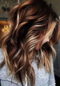 Rich Winter Hair Color, 2023 Fall Hair Color For Brunettes, Fall Beach Hair Color, Brunette With Highlights And Lowlights Shoulder Length, Highlights Color Ideas For Black Hair, Early Fall Hair Color, Haircolor Ideas For 2023 Fall, Spring Medium Length Hair, Very Quick Dinner