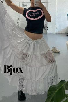 Bjux - Stylish O Neck T-Shirts with Casual Letter Embroidery and Patchwork Design White Crew Neck T-shirt With Lace Trim, Short Sleeve Cotton T-shirt With Lace Trim, Cotton T-shirt With Lace Trim And Short Sleeves, Cotton T-shirt With Lace Trim, Short Sleeve, Cotton T-shirt With Lace Trim, Spring Cotton T-shirt With Lace Trim, Fitted Lace Trim T-shirt For Summer, Embroidery Patchwork, Two Piece Jumpsuit