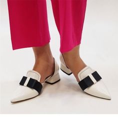 Low Thick Heel Pointed Sandals Pointed Sandals, Pointed Flats Shoes, Bow High Heels, Pointed Flats, Chunky Sandals, Low Heel Shoes, Thick Heel, Casual Loafers, Mens Shoes Boots