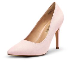 Elevate the occasion with this statement-making stiletto featuring a chic pointed toe and a cushioned insole for comfort as you strut your stuff. From Dream Pairs. Wedding Pumps, Heels Dress, High Heel Dress, Chunky Heel Pumps, Womens Pumps, Pink Suede, Buy Shoes, High Heel Pumps, Pump Shoes