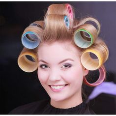 1.DIY you hair at home, No need for heating and chemical additives. 2.These professional rollers are the must-have cling rollers that you can sleep in and create great styles with ease. They do not require the use of pins or clips as the Velcro holds the hair and roller in place. Our rollers are designedto produce beautiful loose curls without the use of heat. 3.This practical styling tool can help you create all kinds of hair styles easily. 4. Dampen the hair slightly before attaching the rolle Curling Rollers, Large Hair Rollers, Plastic Hair Rollers, Heat Free Hairstyles, Hair Curlers Rollers, Large Curls, Hair And Makeup Tips, Hair Curling, Medium Short Hair