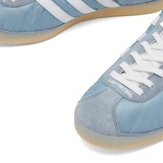 Adidas Consortium, Adidas X, Adidas Gazelle, White Leather, Grey And White, Insulation, Adidas Sneakers, Gum, Light Grey