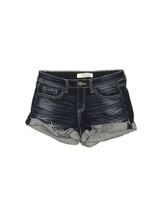 KanCan Signature Denim Shorts Size: 26 Bottoms - used. 74% Cotton, 15% Polyester, 10% Rayon, 1% Spandex | KanCan Signature Denim Shorts: Blue Bottoms - Size 26 Clothing Pieces, Blue Denim Shorts, Blue Ombre, Things To Buy, Womens Bottoms, Blue Denim, Denim Shorts, Women Handbags, Spandex