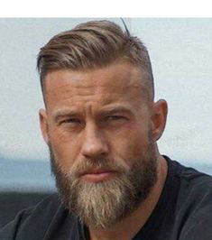 Thick Hair Care, Faded Beard Styles, Crew Cut Haircut, Blonde Beard, Beard And Mustache Styles, Beard Styles Short, Hipster Hairstyles, Beard Haircut